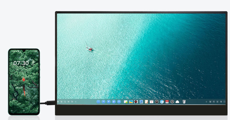 [4F133]Ultra Slim 13.3 inch IPS Type C Portable Display