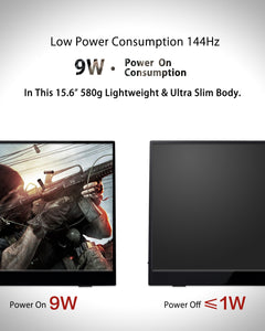 [3Y156]144Hz Portable Gaming Display
