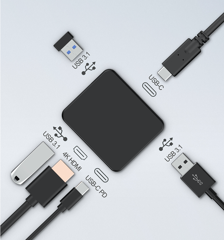 Quintokuta UAC003 USB-C multi-function converter